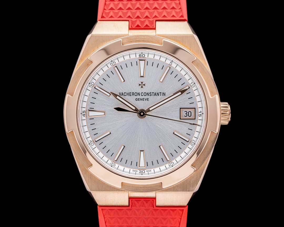 Vacheron Constantin Overseas 4500v Automatic 41mm Silver Dial Rose Gold 