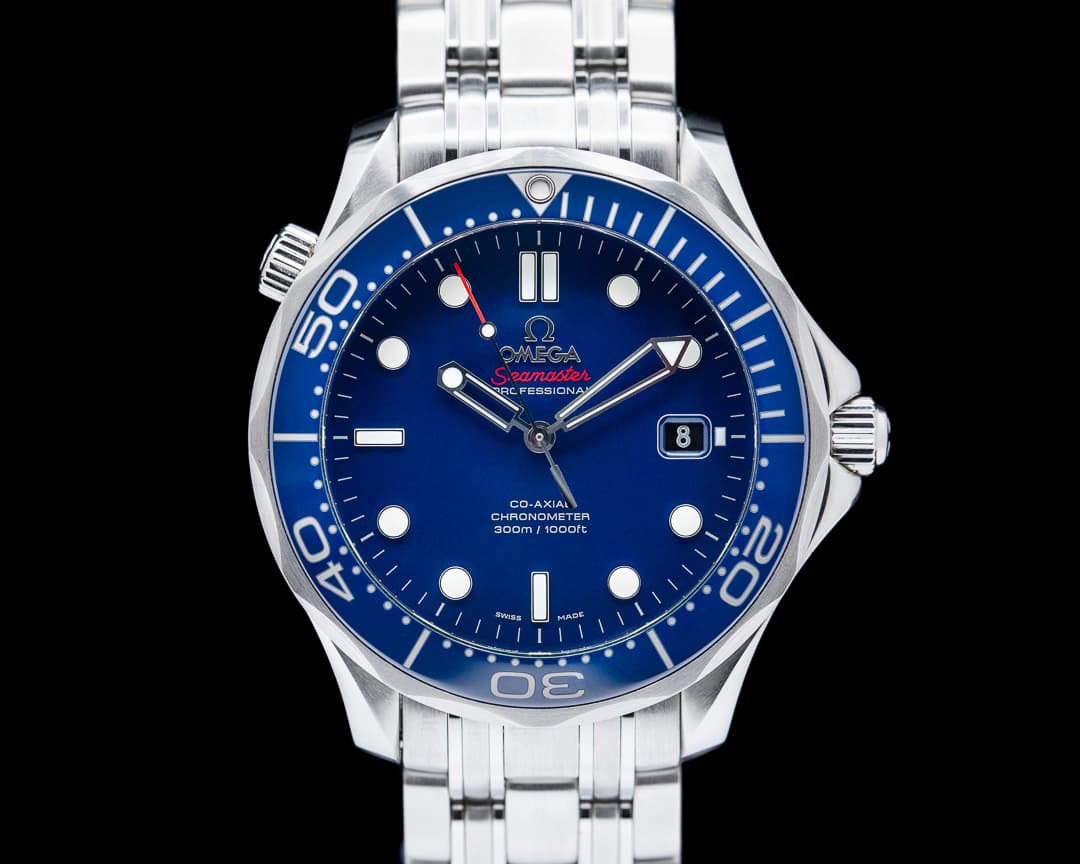 Omega Seamaster Professional Blue Dial 300m Co-Axial SS