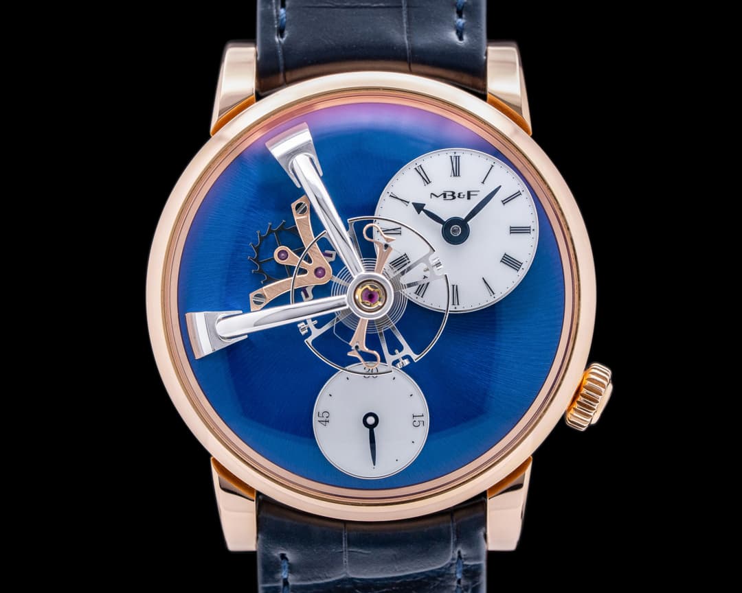 MB&F LM101 Legacy Machine RG / Blue Dial 2023