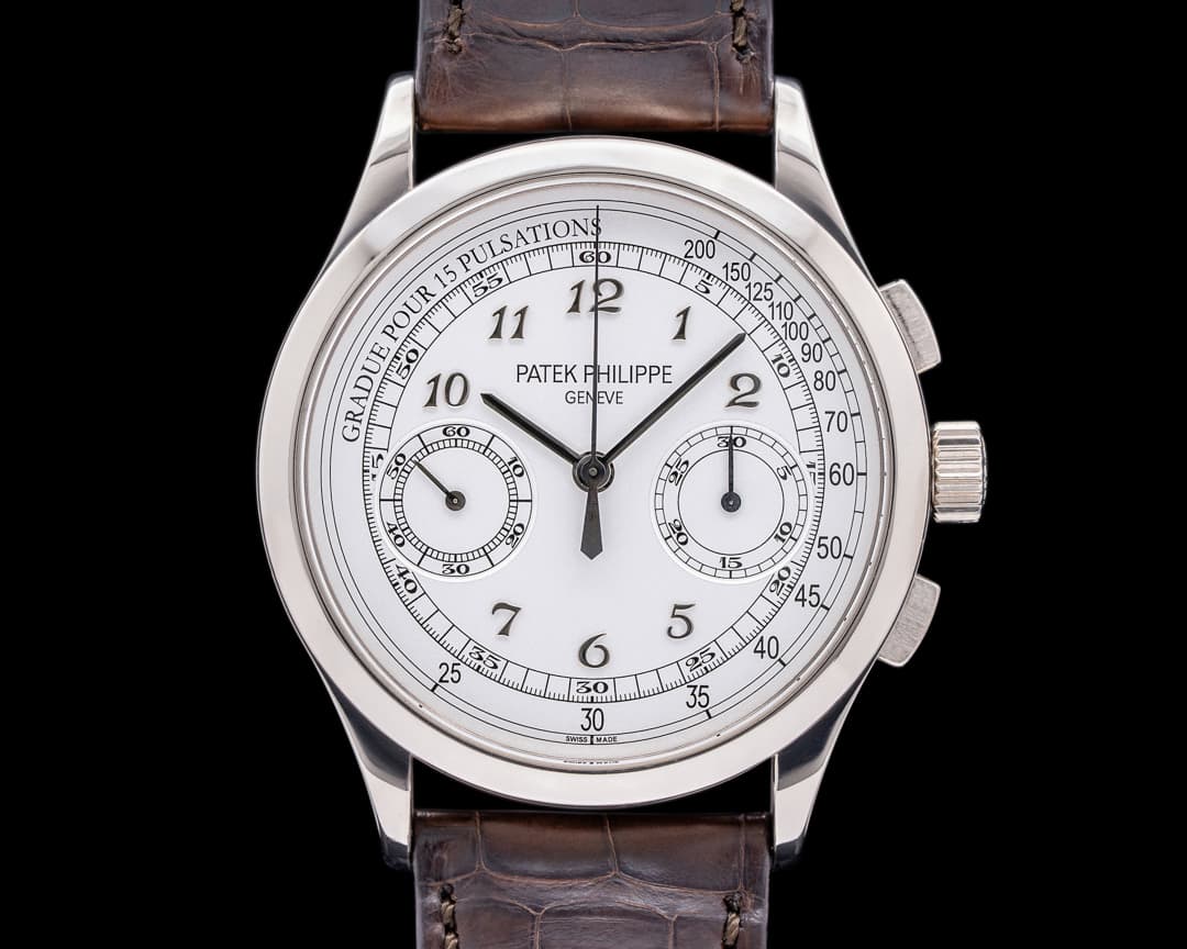 Patek Philippe Chronograph 5170G 18K White Gold / Silver Pulsation 