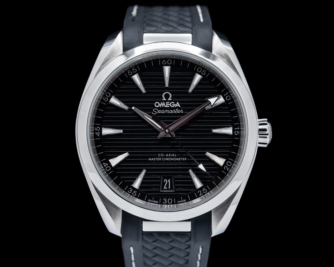 Omega Seamaster Aqua Terra Co-Axial Master Black Dial SS / SS 41mm 
