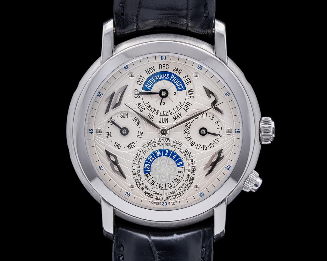 Audemars Piguet Jules Audemars Quantieme Perpetuel Metropolis Platinum 