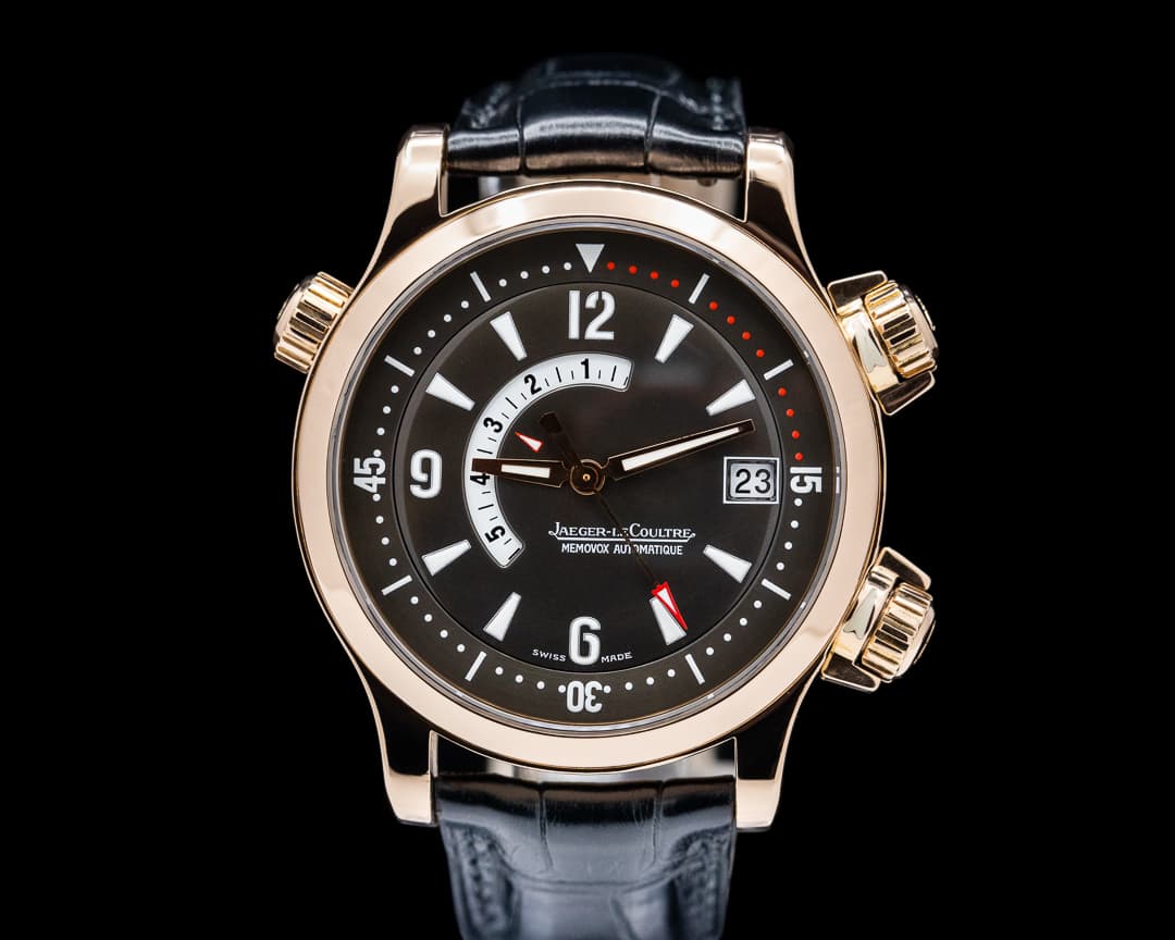 Jaeger LeCoultre Master Compressor Memovox 18K Rose Gold