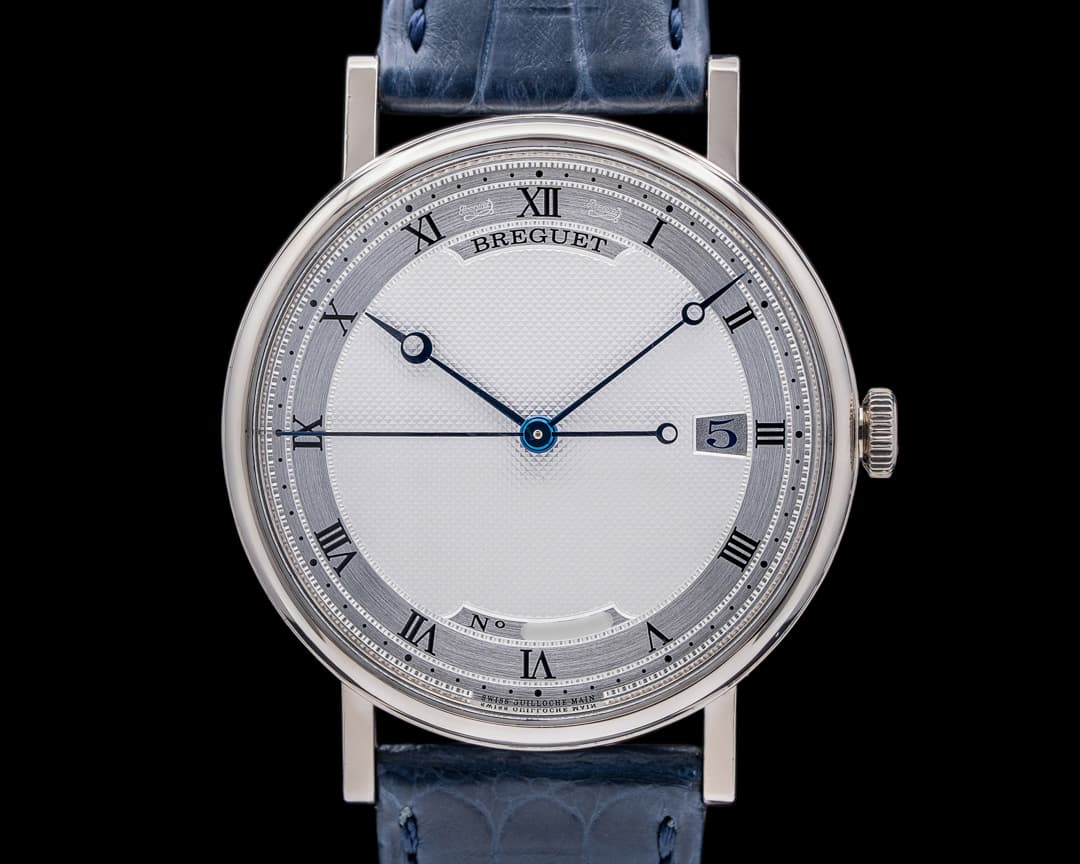 Breguet Classique Guilloche Dial 18K White Gold