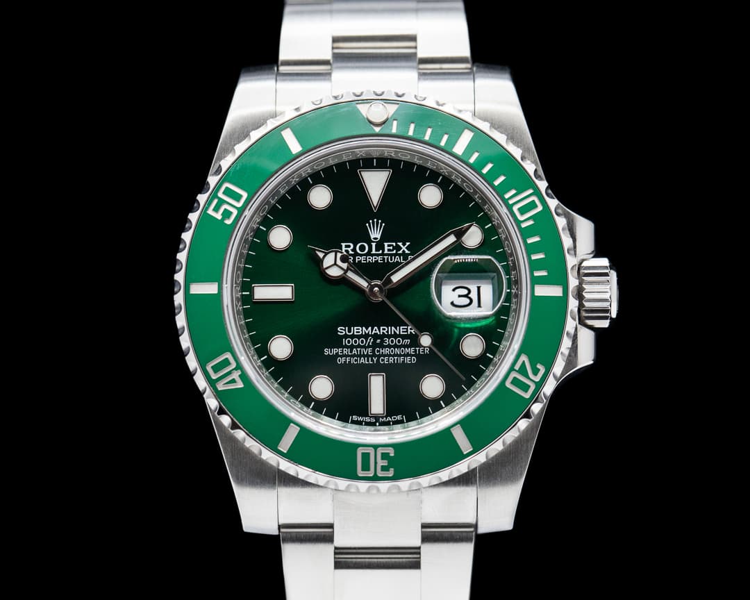 Rolex Submariner "Hulk" Green Ceramic Bezel Green Dial SS