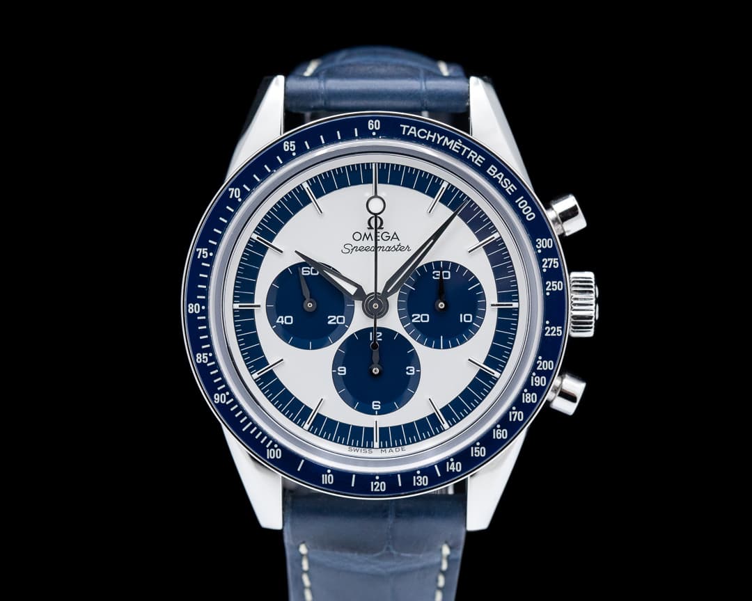 Omega Speedmaster CK 2998 Silver / Blue Dial LIMITED