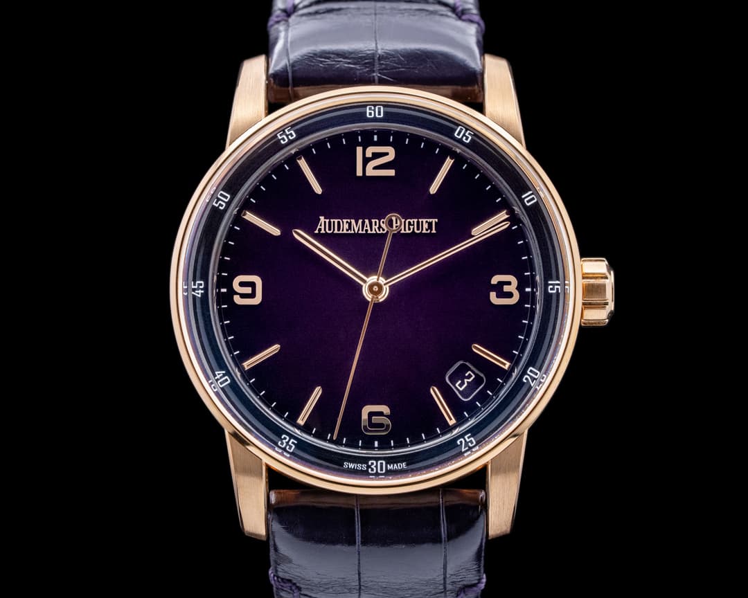 Audemars Piguet Code 11:59 Automatic 18k Rose Gold / Smoked Purple Dial