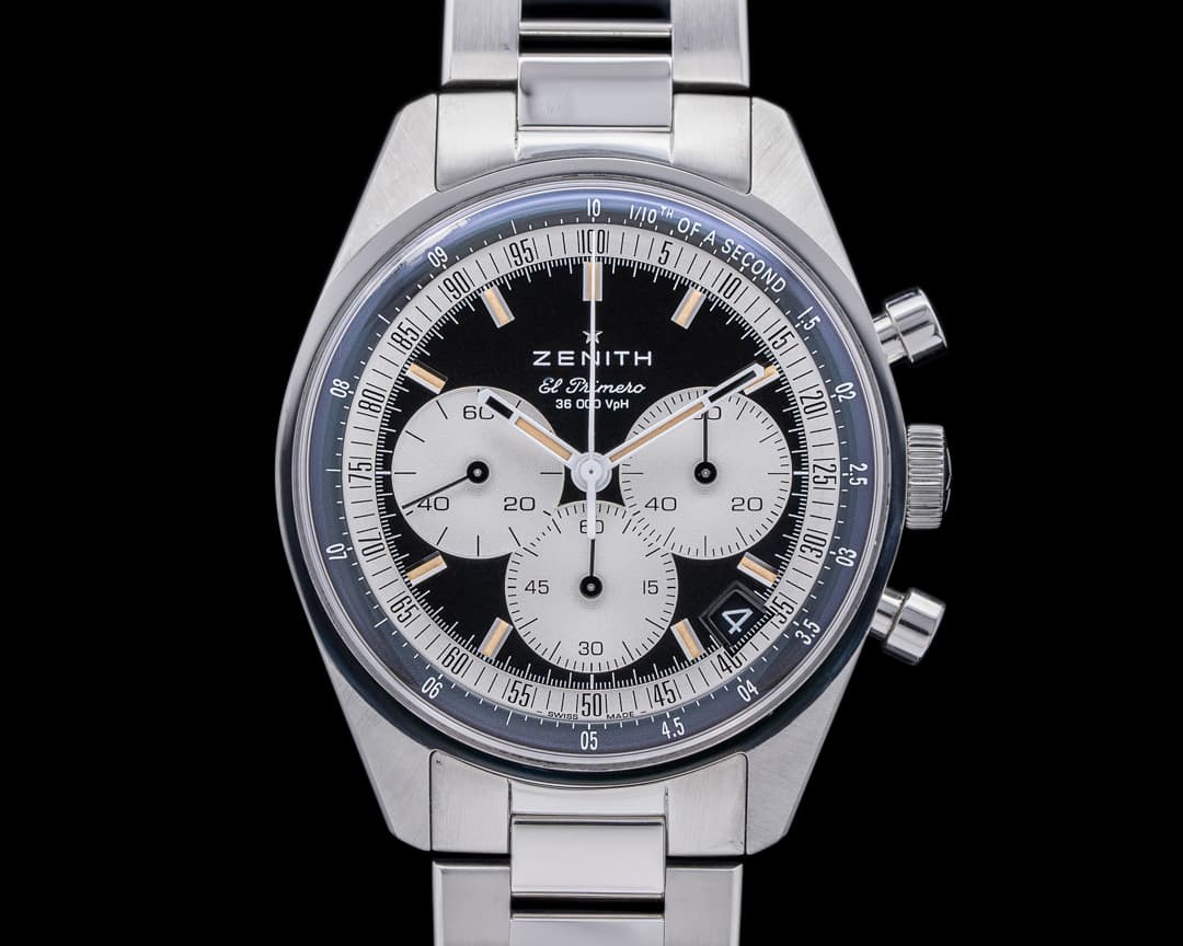Zenith Chronomaster El Primero Panda Dial SS / Bracelet