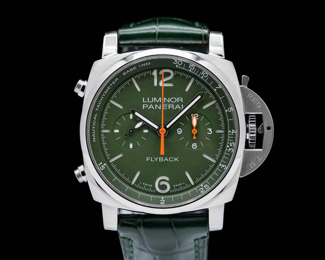 Panerai Luminor Chrono Flyback Verde Militare UNWORN