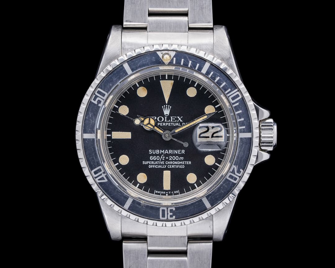 Rolex Submariner 1680 SS Circa 1978 GREAT PATINA