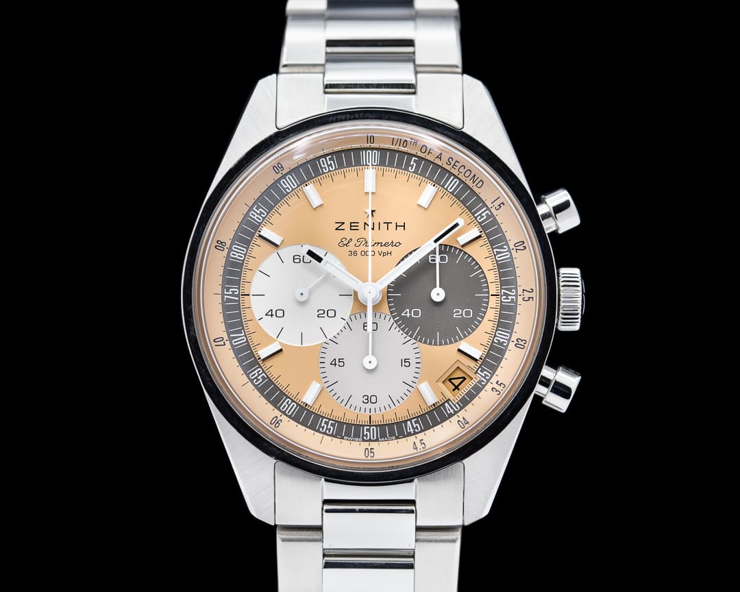 Zenith El Primero Chronomaster Original HODINKEE Salmon Dial 