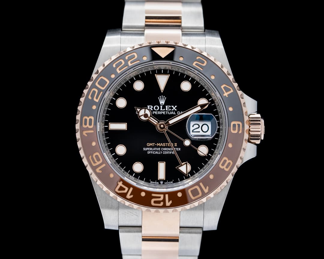 Rolex GMT Master II Ceramic Root Beer SS / 18K 2023