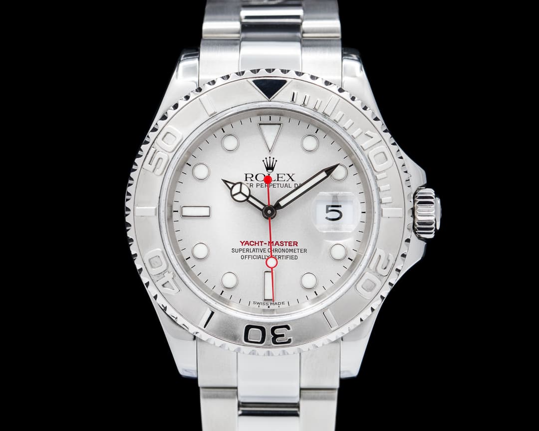 Rolex Yacht Master 16622 Platinum Bezel
