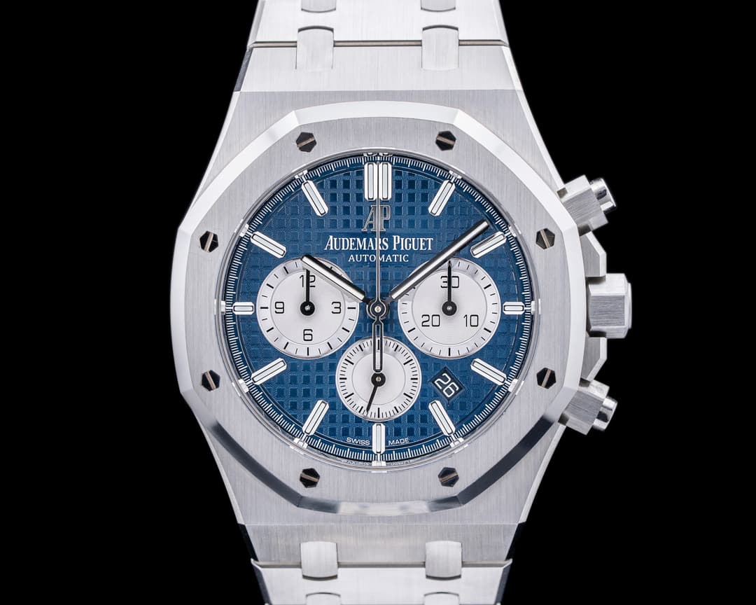 Audemars Piguet Royal Oak Chronograph Blue Dial SS 41MM