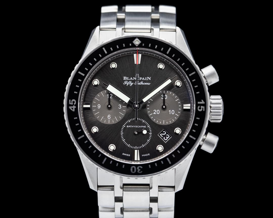 Blancpain Fifty Fathoms Bathyscaphe Flyback Chronograph SS 