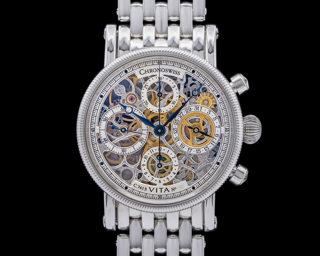 Chronoswiss Opus Vita Skeleton Chronograph SS/Bracelet