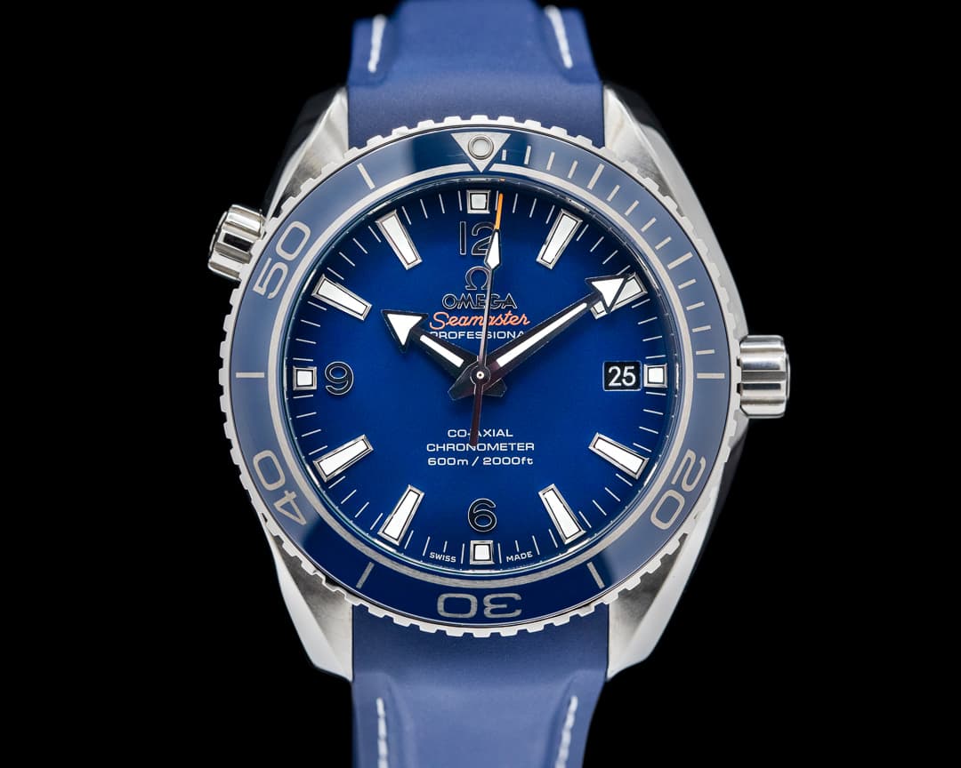 Omega Seamaster Planet Ocean Co-Axial Blue Dial Titanium 37.5MM