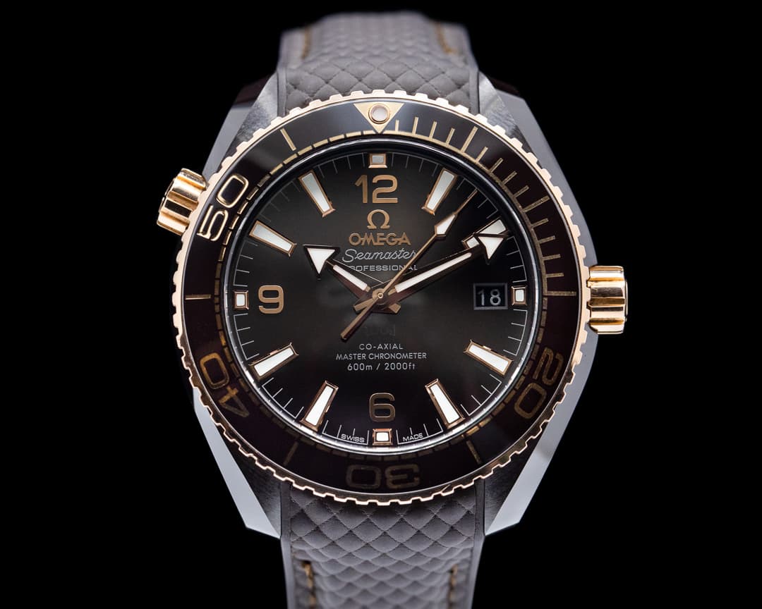 Omega Seamaster Planet Ocean Co-Axial Ceramic "Deep Brown" 39.5mm