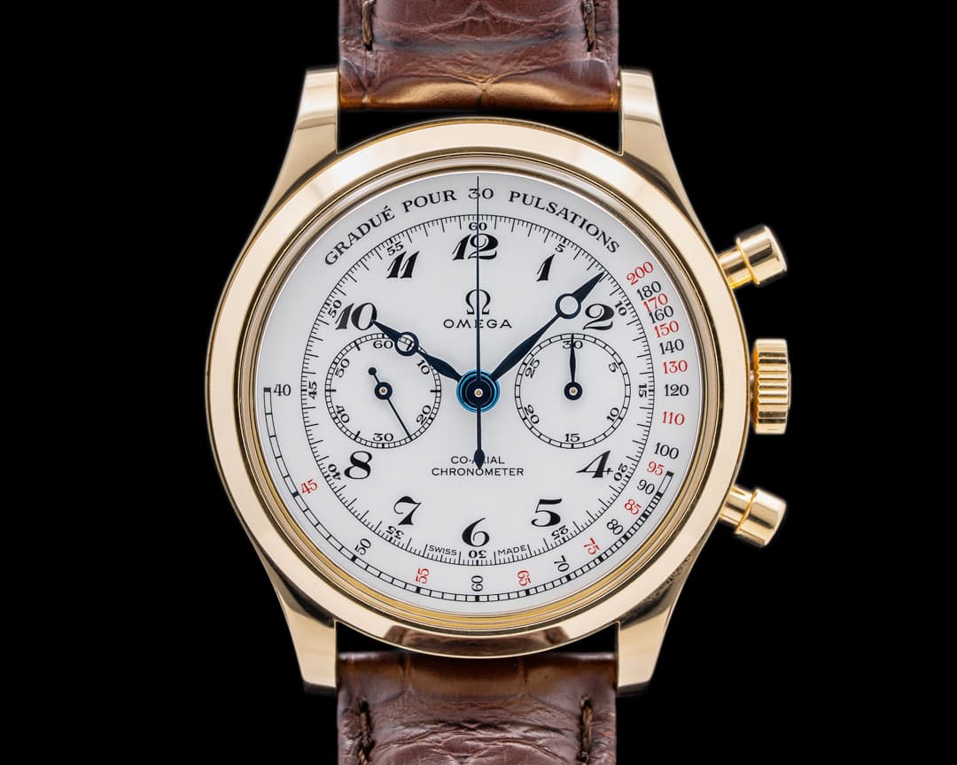 Omega Specialties Museum Collection "The MD's Watch" 18K Yellow Gold LIMITED