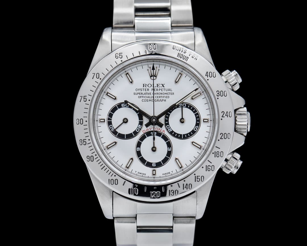 Rolex Daytona 16520 Zenith Movement White Dial SS c. 1998 