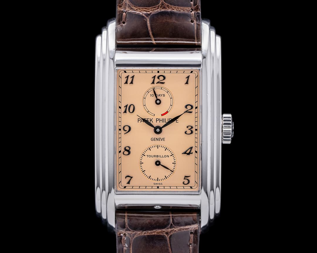 Patek Philippe 10 Day Tourbillon 5101P Platinum / Salmon Dial 
