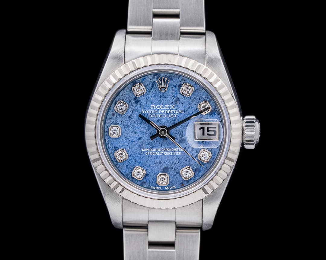 Rolex Ladies Datejust Sodalite Diamond Dial
