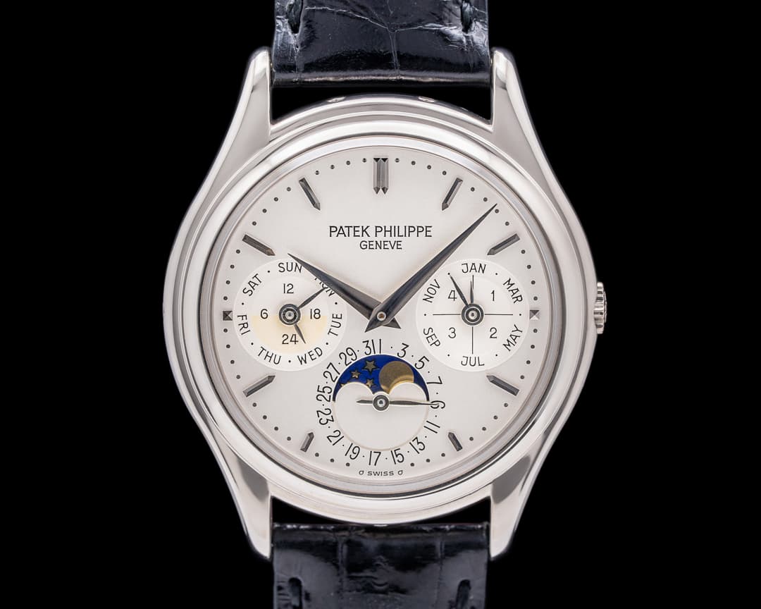 Patek Philippe Perpetual Calendar 18K White Gold 3940G