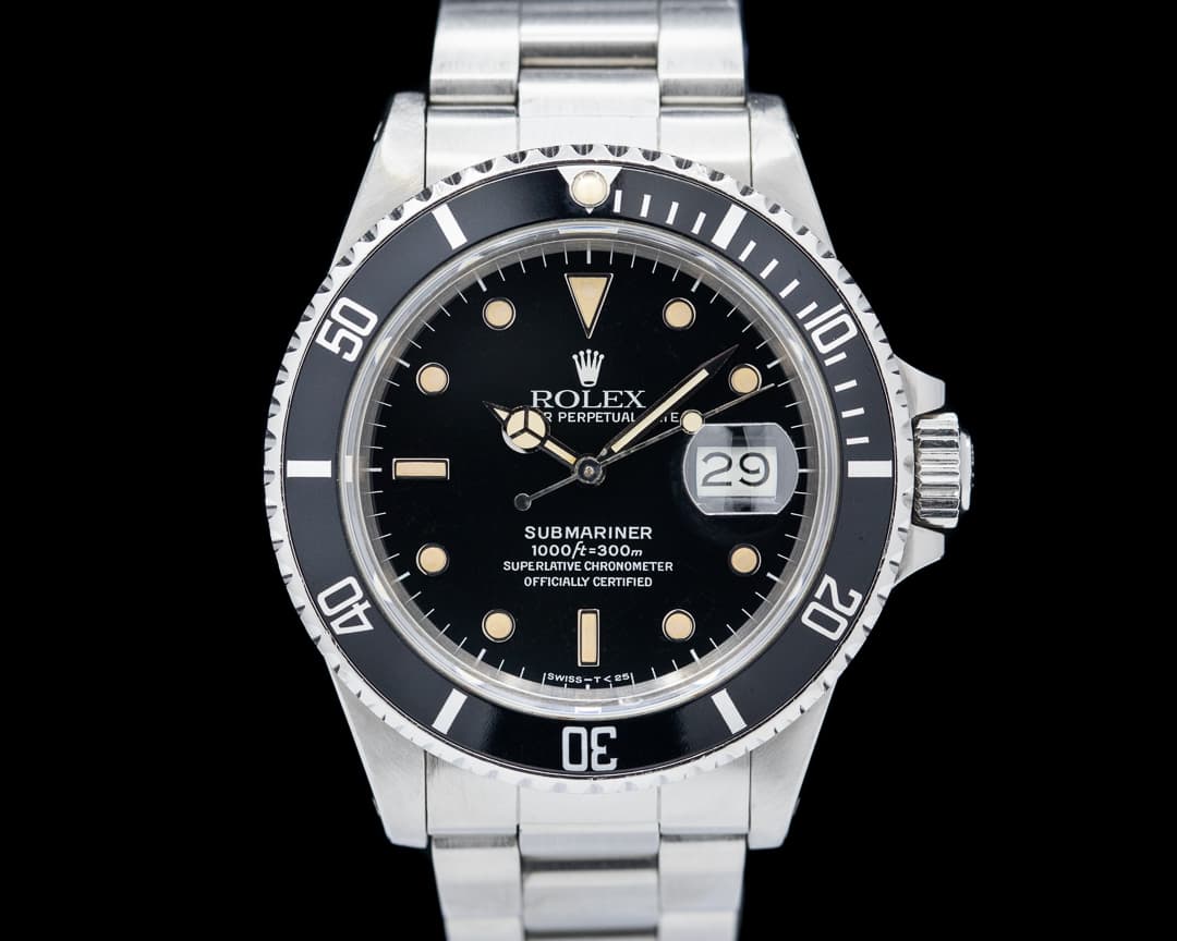 Rolex Submariner 16800 SS  FULL SET Circa 1987