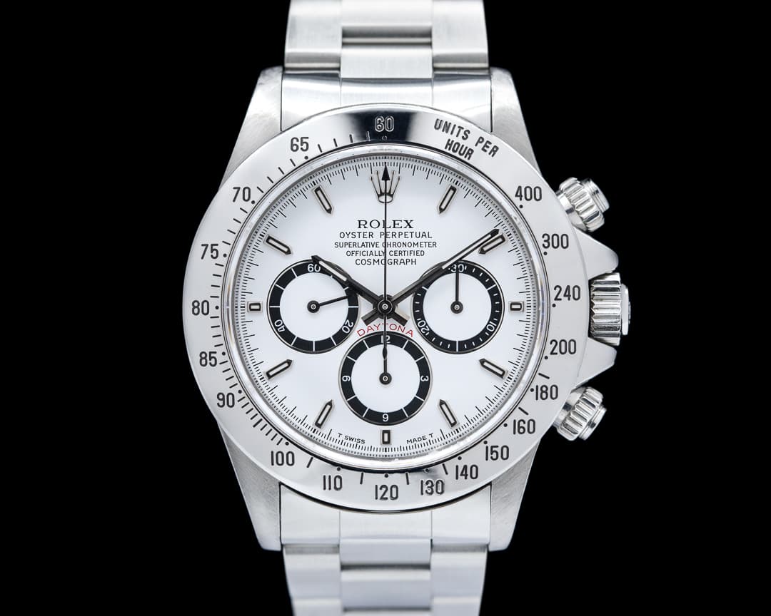 Rolex Daytona SS White Dial Zenith S Series 1993 Inverted 6 SHARP