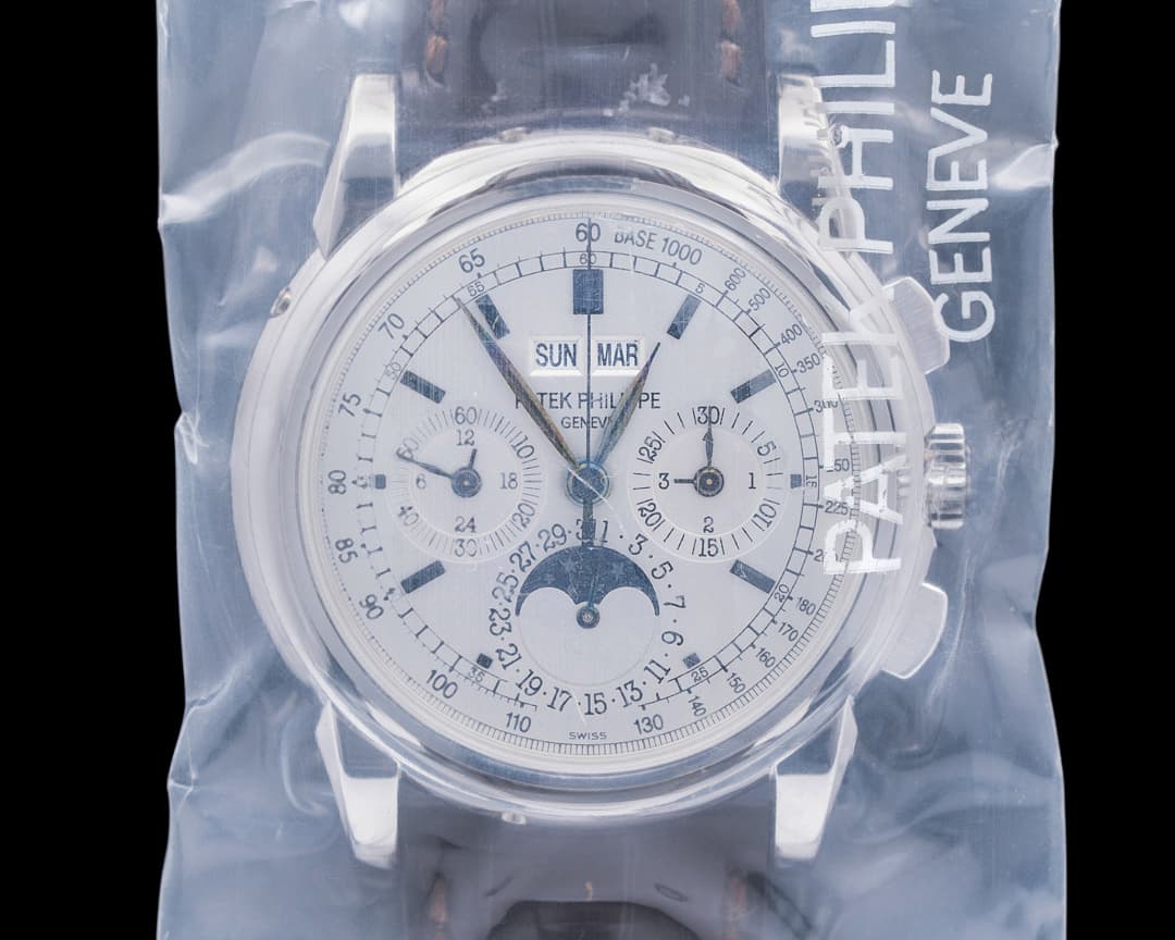 Patek Philippe Perpetual Calendar Chronograph White Gold SEALED UNWORN 