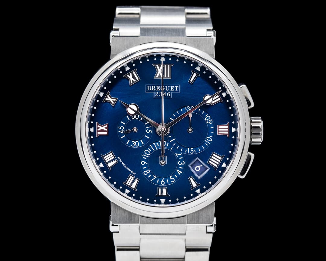 Breguet Marine Chronograph Titanium / Blue Dial 2023