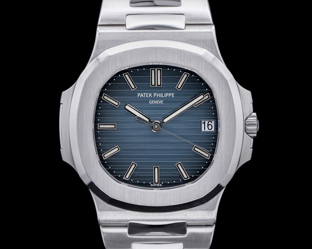 Patek Philippe Jumbo Nautilus 5711/1A Blue Dial SS 