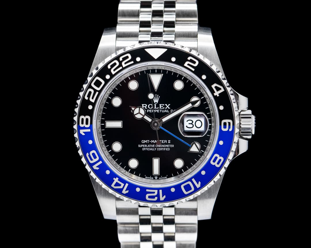 Rolex GMT Master II 126710BLNR Ceramic "Batman" SS / Jubilee 