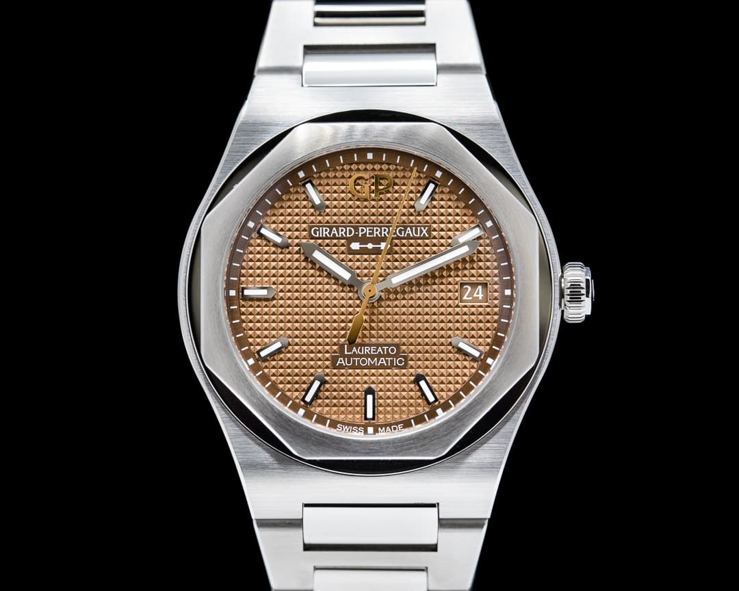Girard Perregaux Laureato SS / SS 38mm Copper Dial