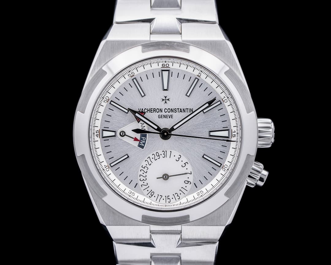 Vacheron Constantin Overseas Dual Time 7900V SS Silver Dial 
