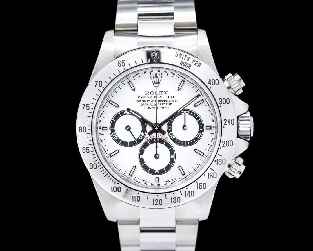 Rolex Daytona 16520 Zenith Movement White Dial SS 1997 