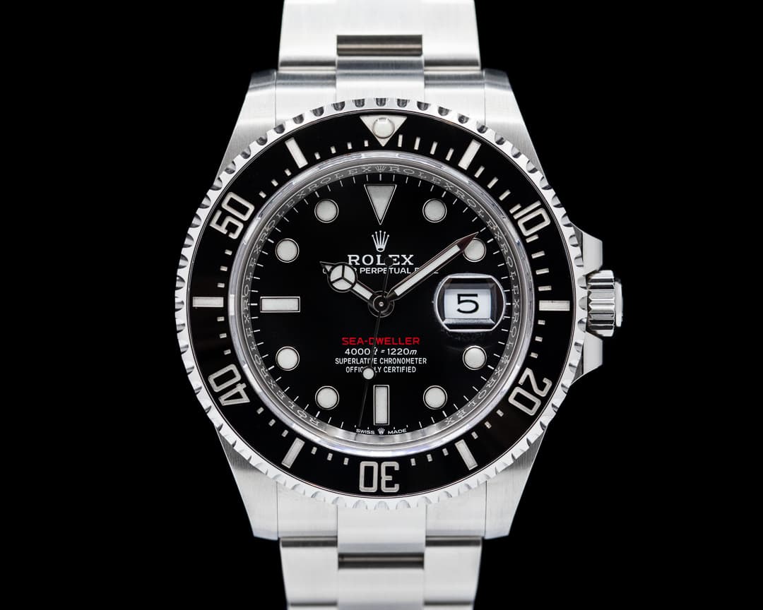 Rolex Sea Dweller 126600 RED 43MM SS