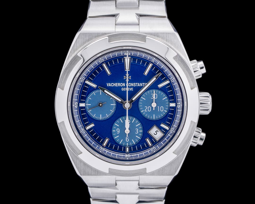 Vacheron Constantin Overseas Chronograph 5500V Blue Dial SS
