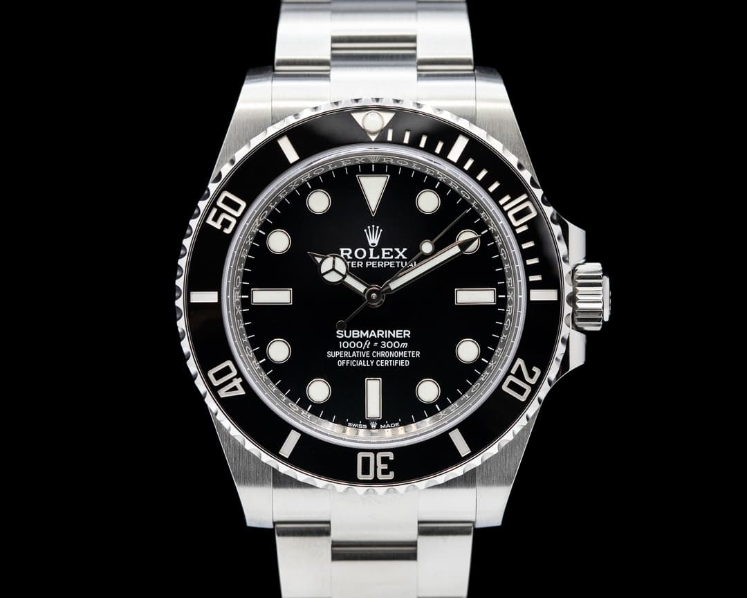 Rolex Submariner 124060 No Date Ceramic Bezel 41MM