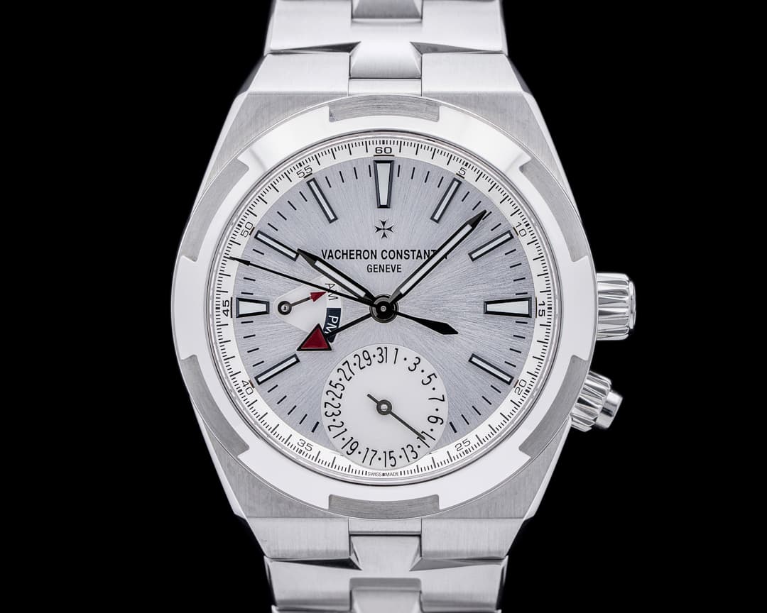 Vacheron Constantin Overseas Dual Time 7900V SS Silver Dial 