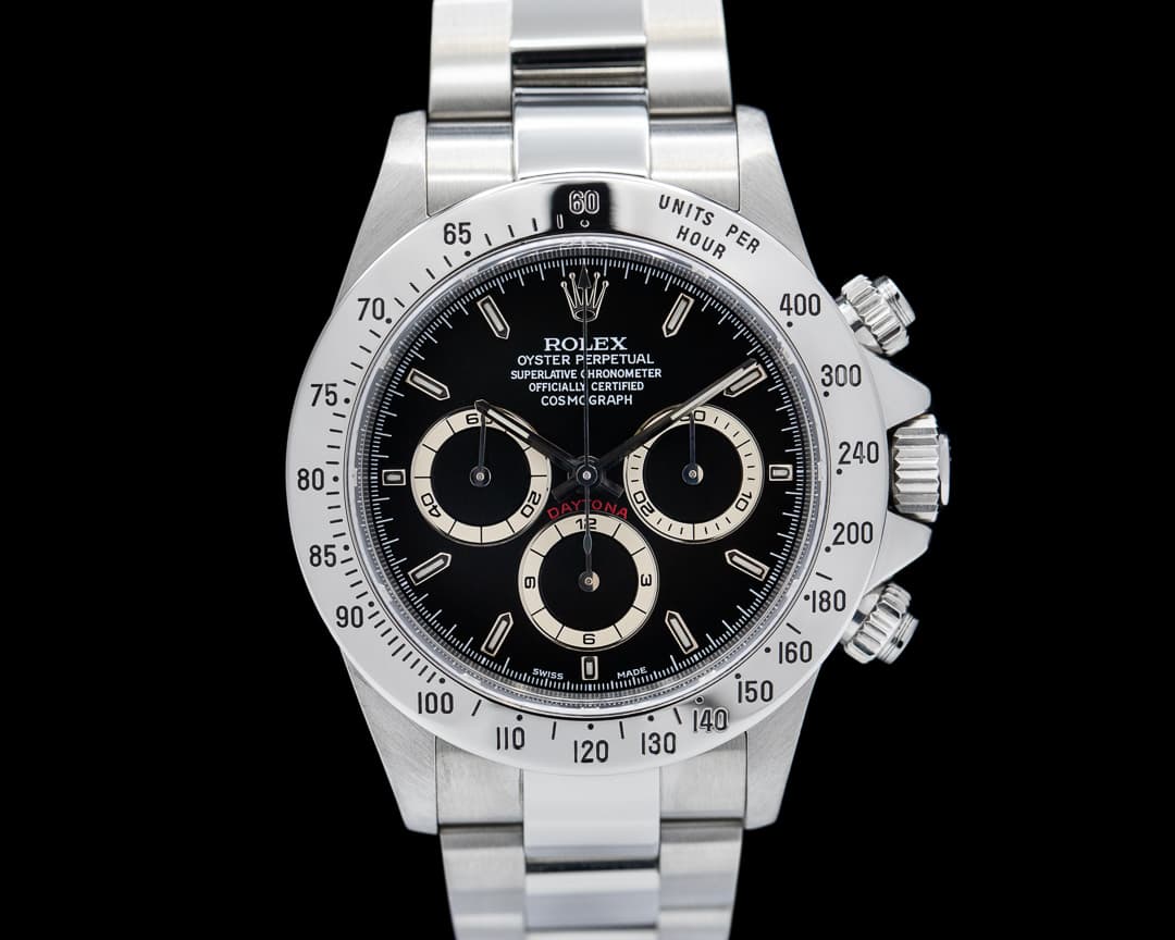 Rolex Daytona 16520 A Series Black Dial Zenith very sharp