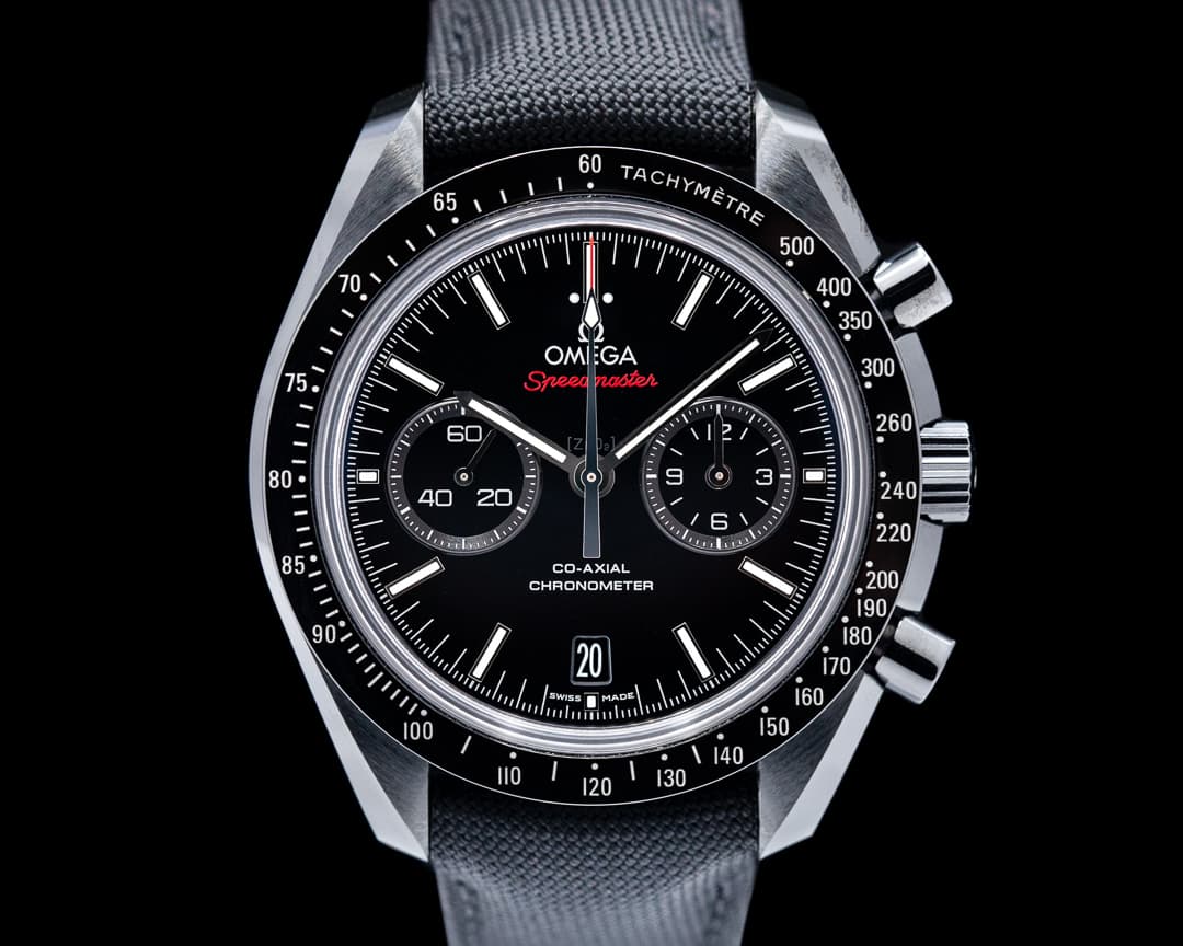 Omega Dark Side of the Moon Ceramic / Black Dial 