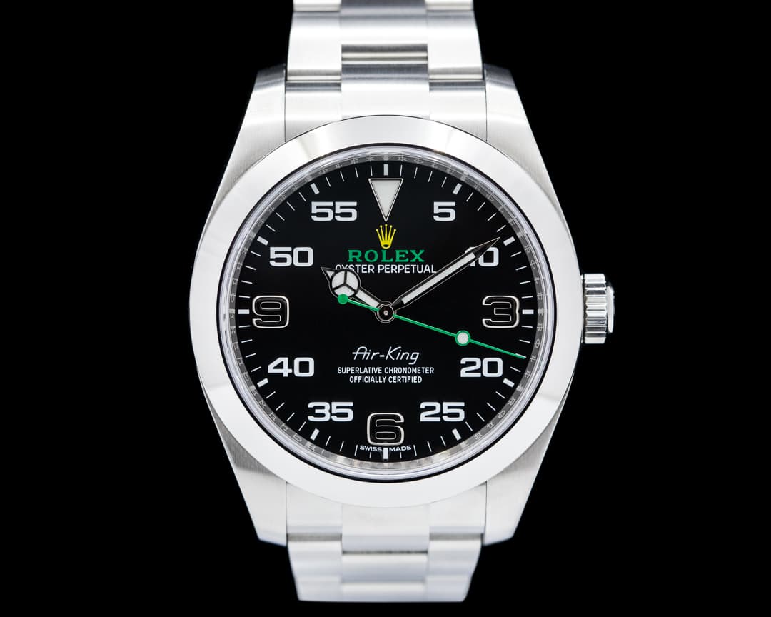 Rolex Air King 116900 Black Dial SS 2021