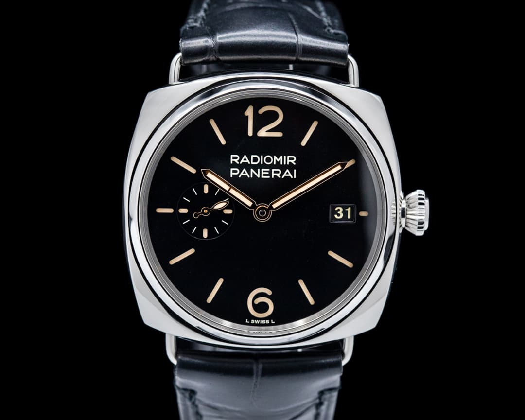 Panerai Radiomir Quaranta SS 40MM Black "Sandwich Dial" 