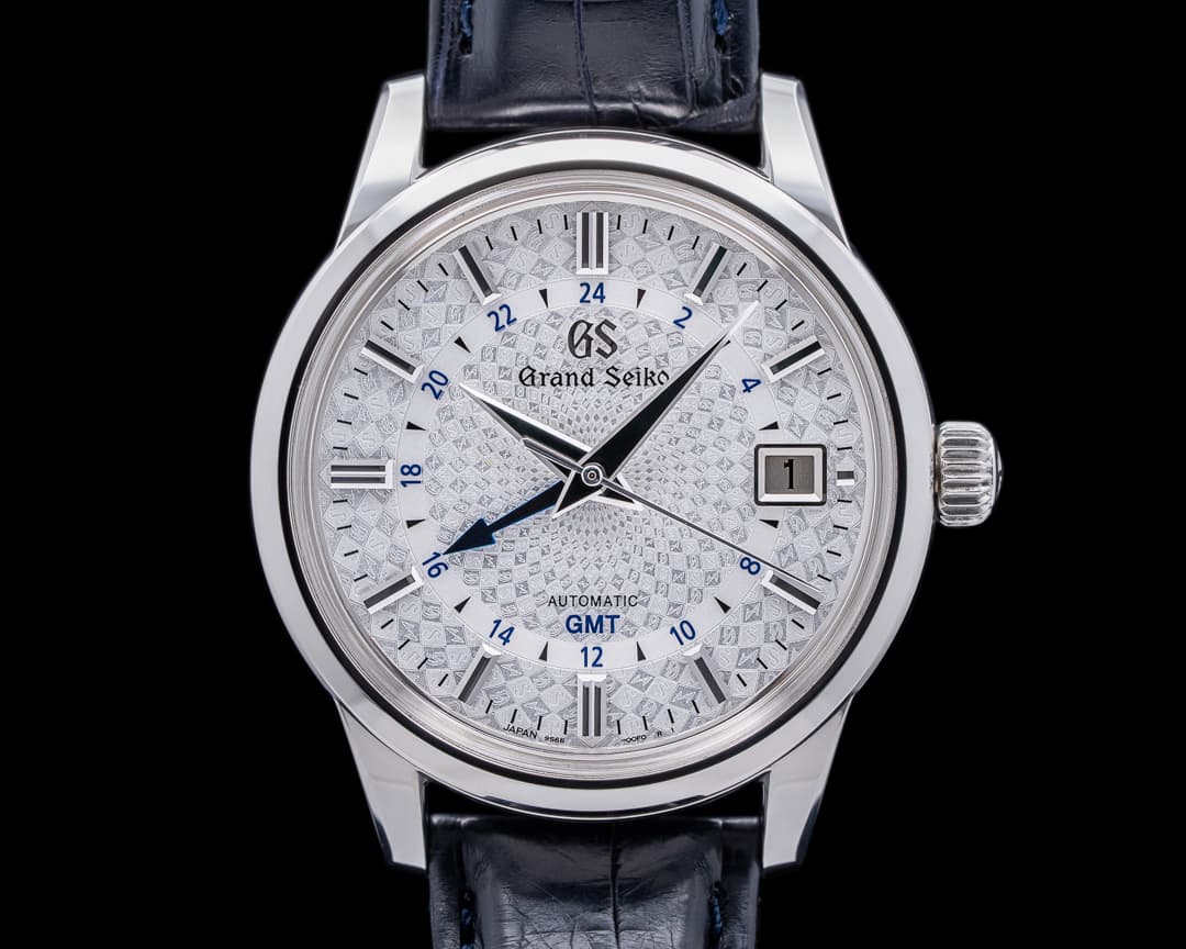 Grand Seiko Grand Seiko Automatic SBGM235 SS / mosaic Dial GMT Limited 20th annivers