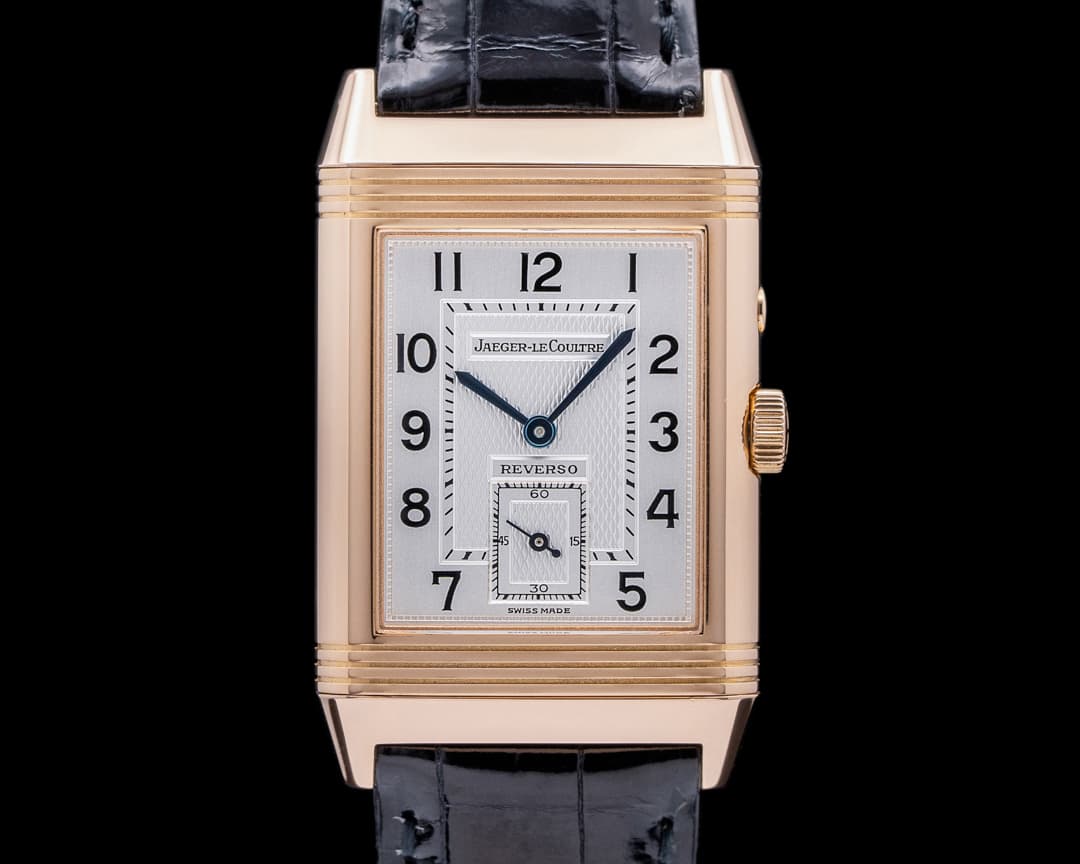 Jaeger LeCoultre Reverso Duo 18K Rose Gold