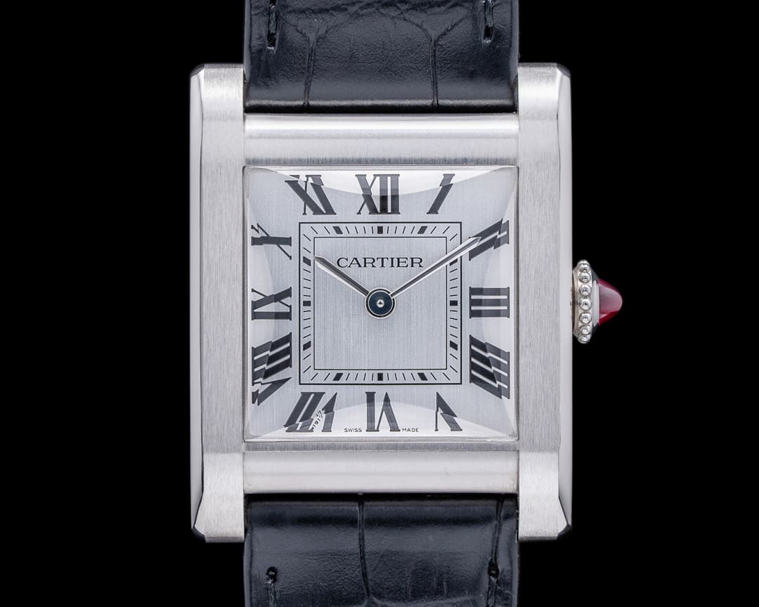 Cartier Privee Collection Tank Normale WGTA0109 Platinum