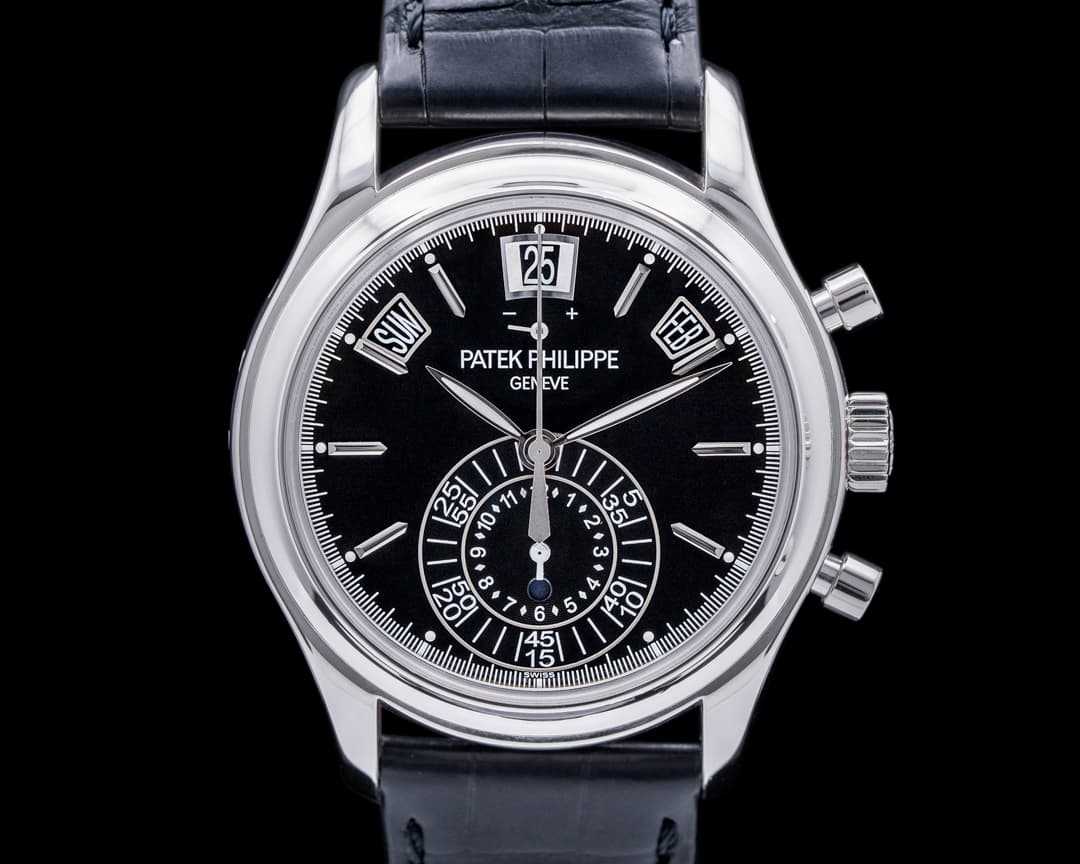 Patek Philippe Annual Calendar 5960P-016 Chronograph Black Dial