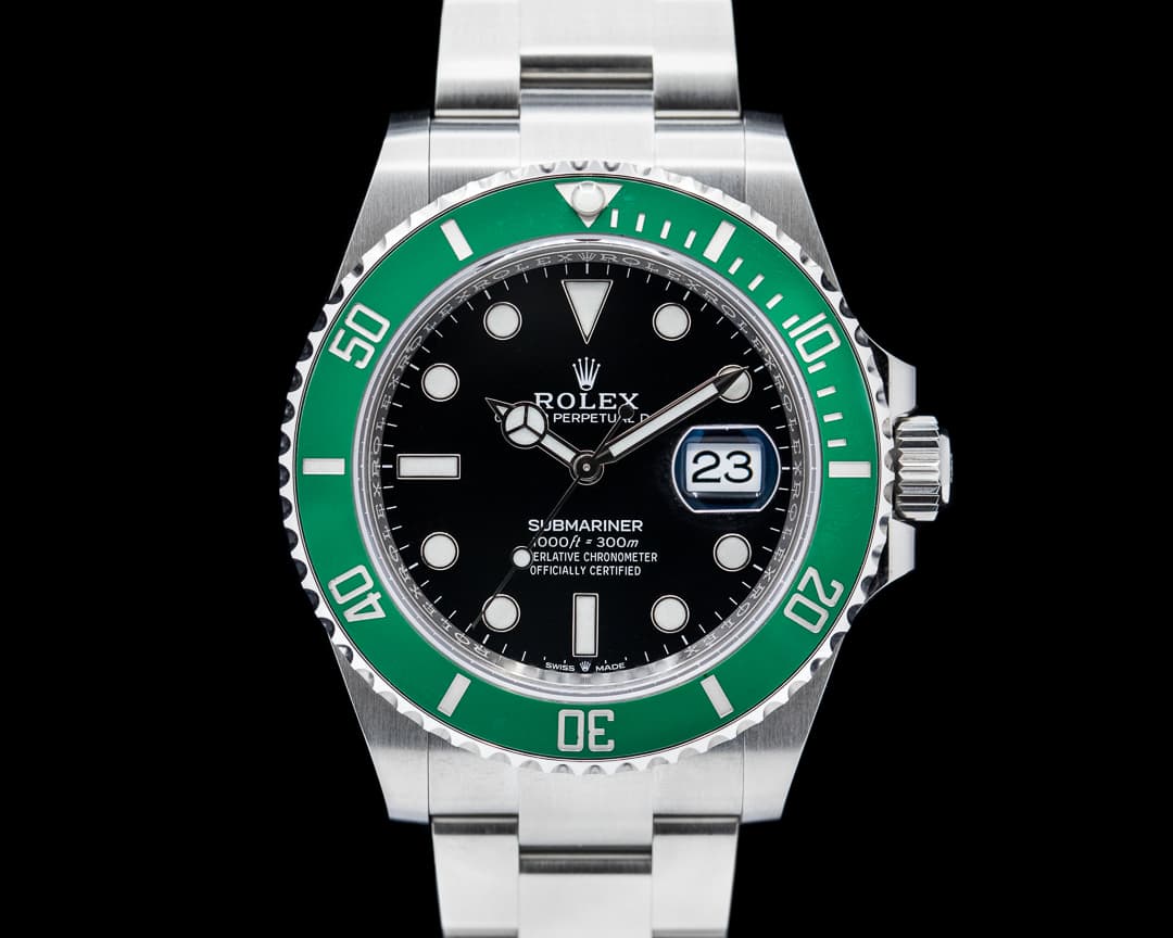 Rolex Submariner Date 126610LV Kermit GREEN Ceramic Bezel 41MM