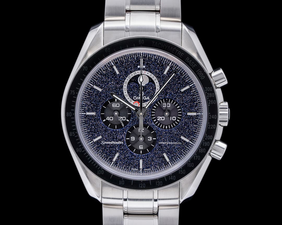Omega Speedmaster Professional Moon Aventurine Dial